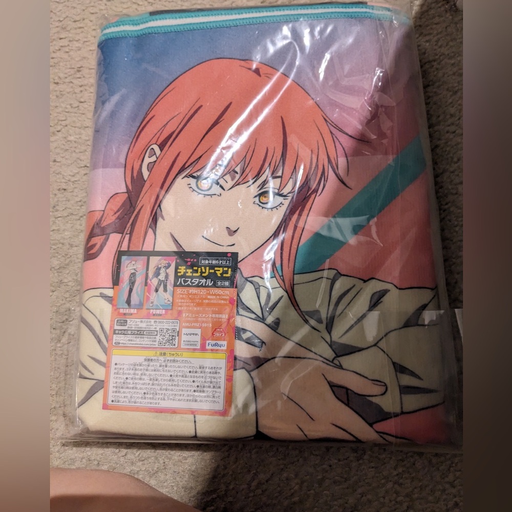 Chainsaw man two towel Makima and Power never been open